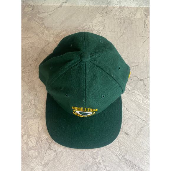 Vintage Green Bay Packers Central Division Champs Hat - Picture 3 of 9